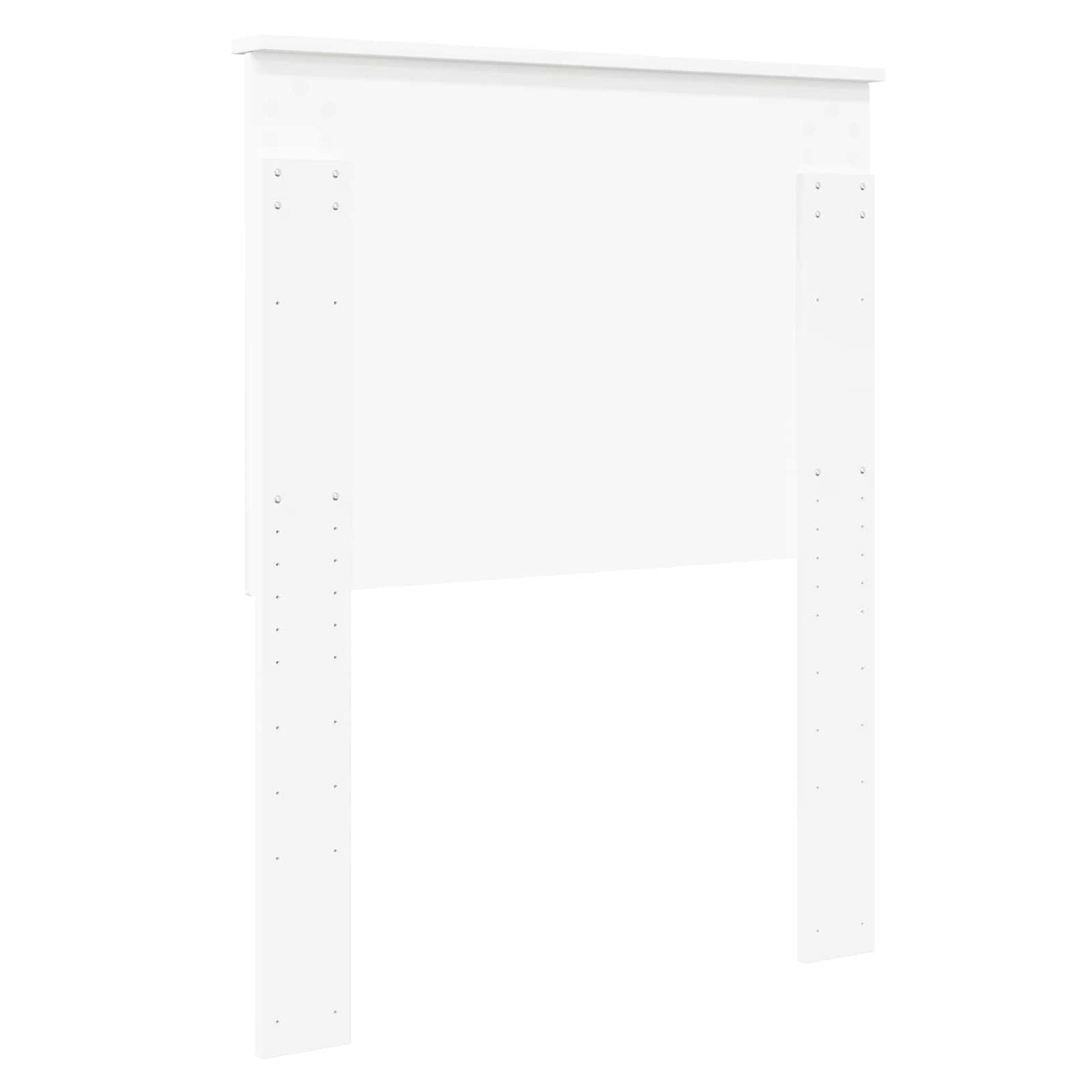 vidaXL Headboard with Headboard White 75 cm Engineered wood