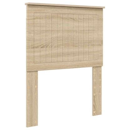 vidaXL Headboard with Headboard Sonoma Oak 75 cm Engineered wood