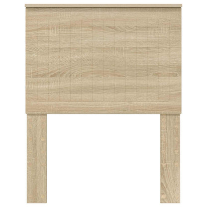 vidaXL Headboard with Headboard Sonoma Oak 75 cm Engineered wood