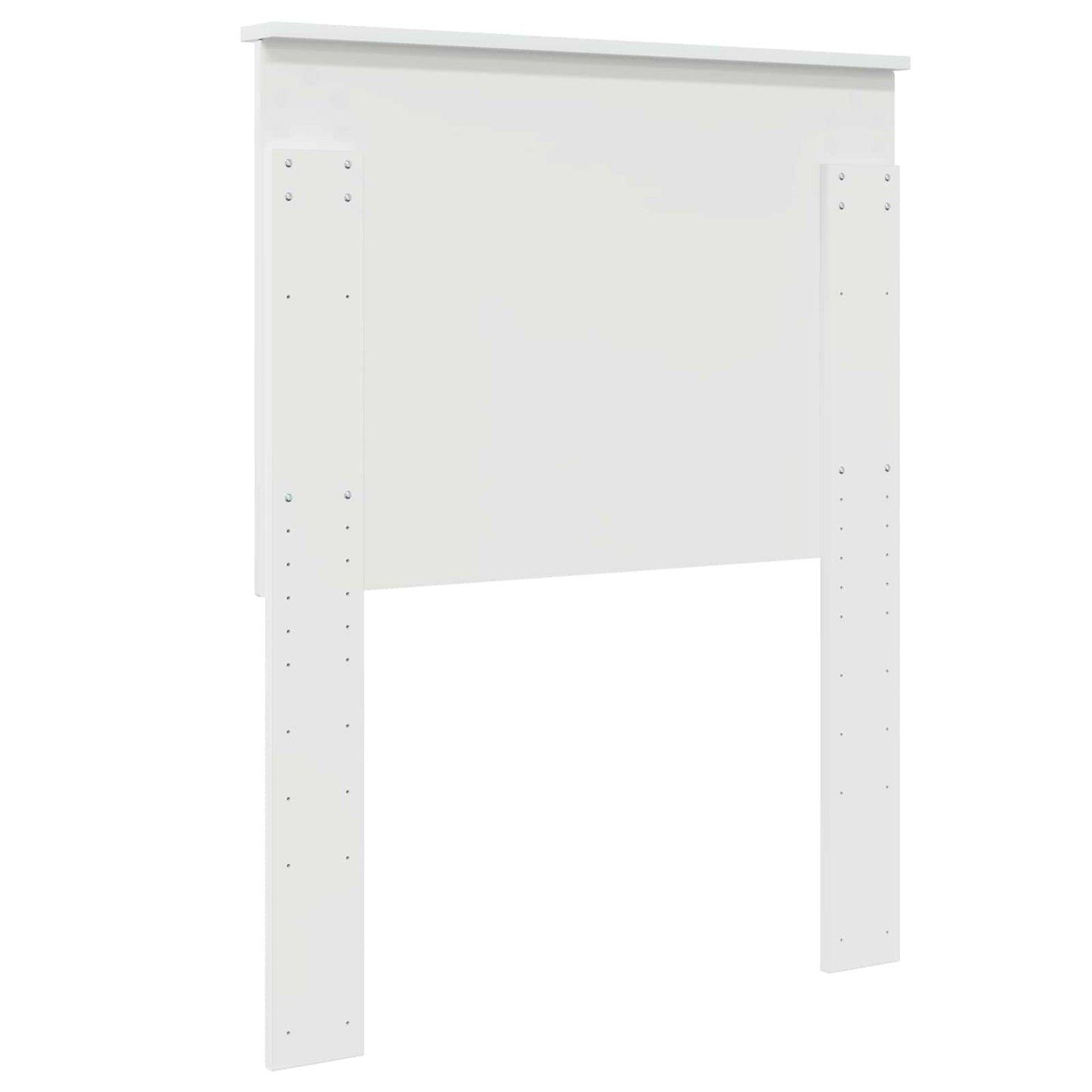 vidaXL Headboard with Headboard Gloss White 75 cm Engineered wood