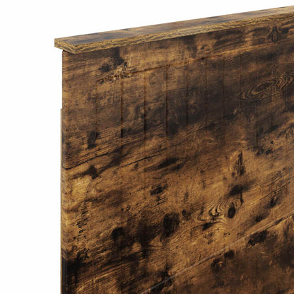 vidaXL Headboard with Headboard Smoked Oak 75 cm Engineered wood