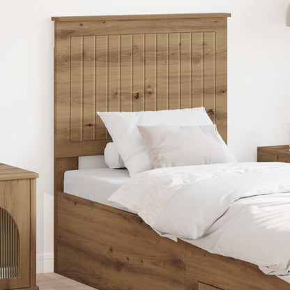 vidaXL Headboard Artisan Oak Engineered wood