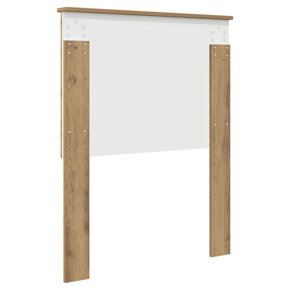 vidaXL Headboard with Headboard Artisan Oak 75 cm Engineered wood