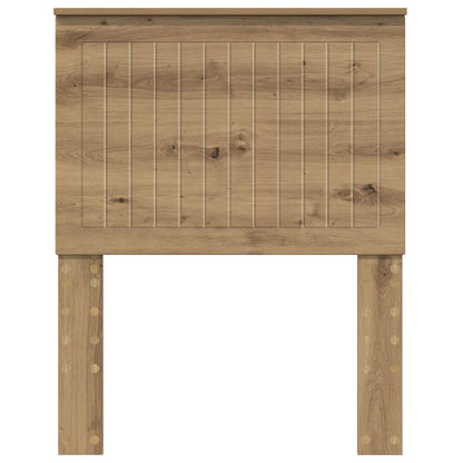 vidaXL Headboard Artisan Oak Engineered wood