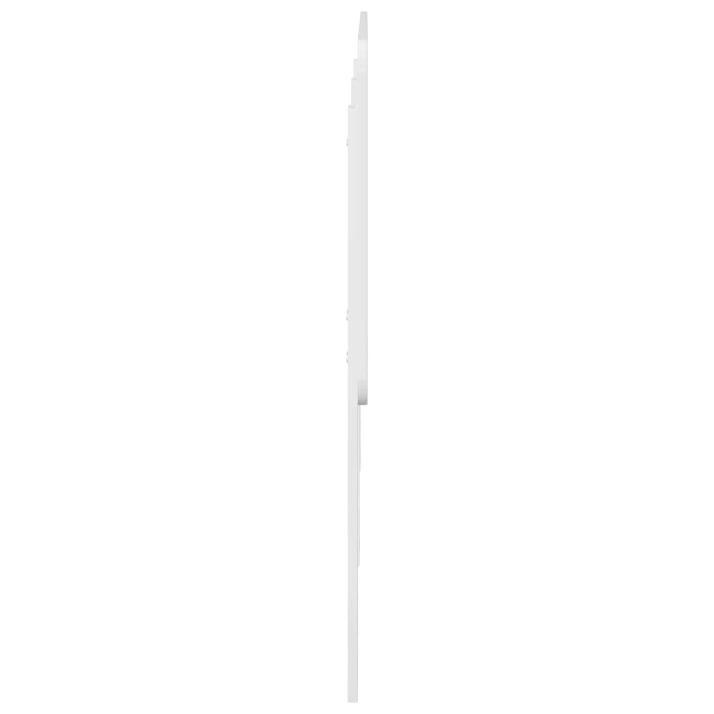 vidaXL Headboard White Engineered wood