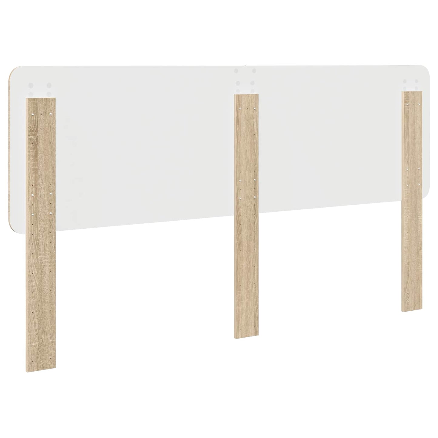 vidaXL Headboard Sonoma Oak Engineered wood