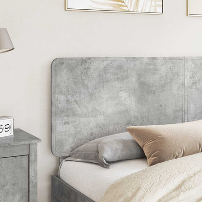 vidaXL Headboard Concrete Grey Engineered wood