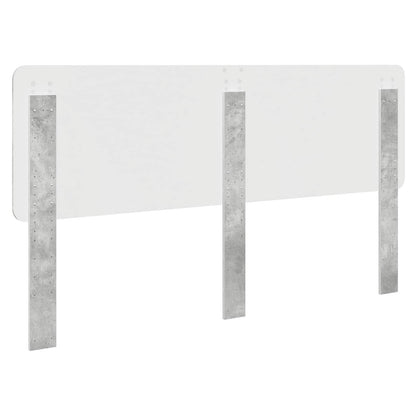 vidaXL Headboard Concrete Grey Engineered wood