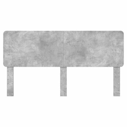 vidaXL Headboard Concrete Grey Engineered wood