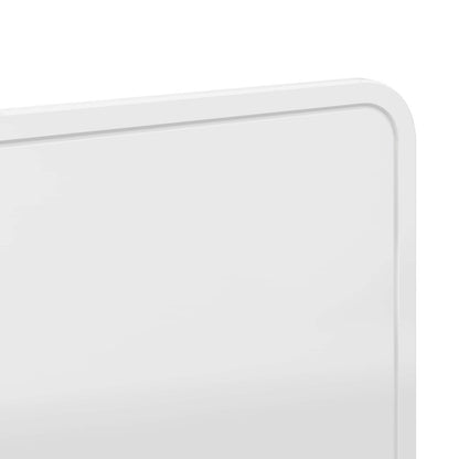 vidaXL Headboard High Gloss White Engineered wood
