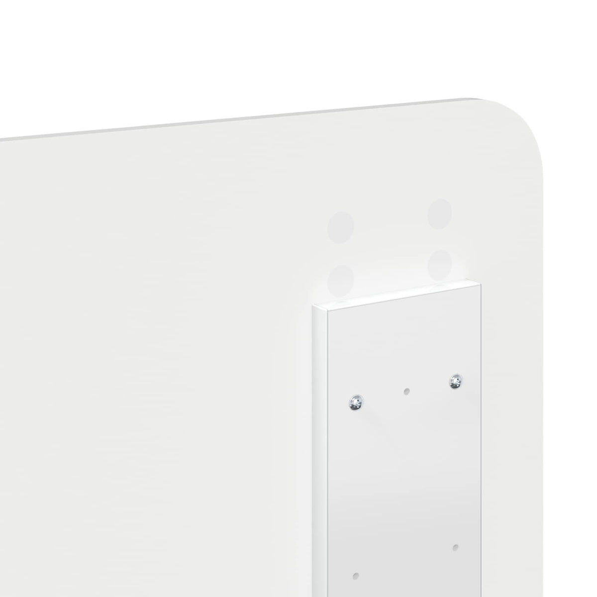 vidaXL Headboard High Gloss White Engineered wood