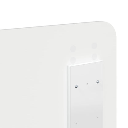 vidaXL Headboard High Gloss White Engineered wood