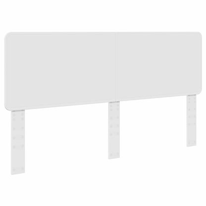 vidaXL Headboard Gloss White Engineered wood