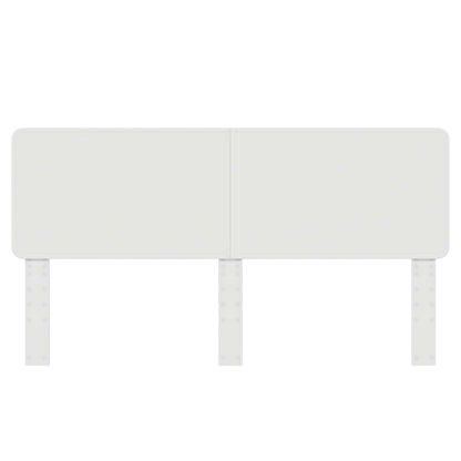 vidaXL Headboard Gloss White Engineered wood