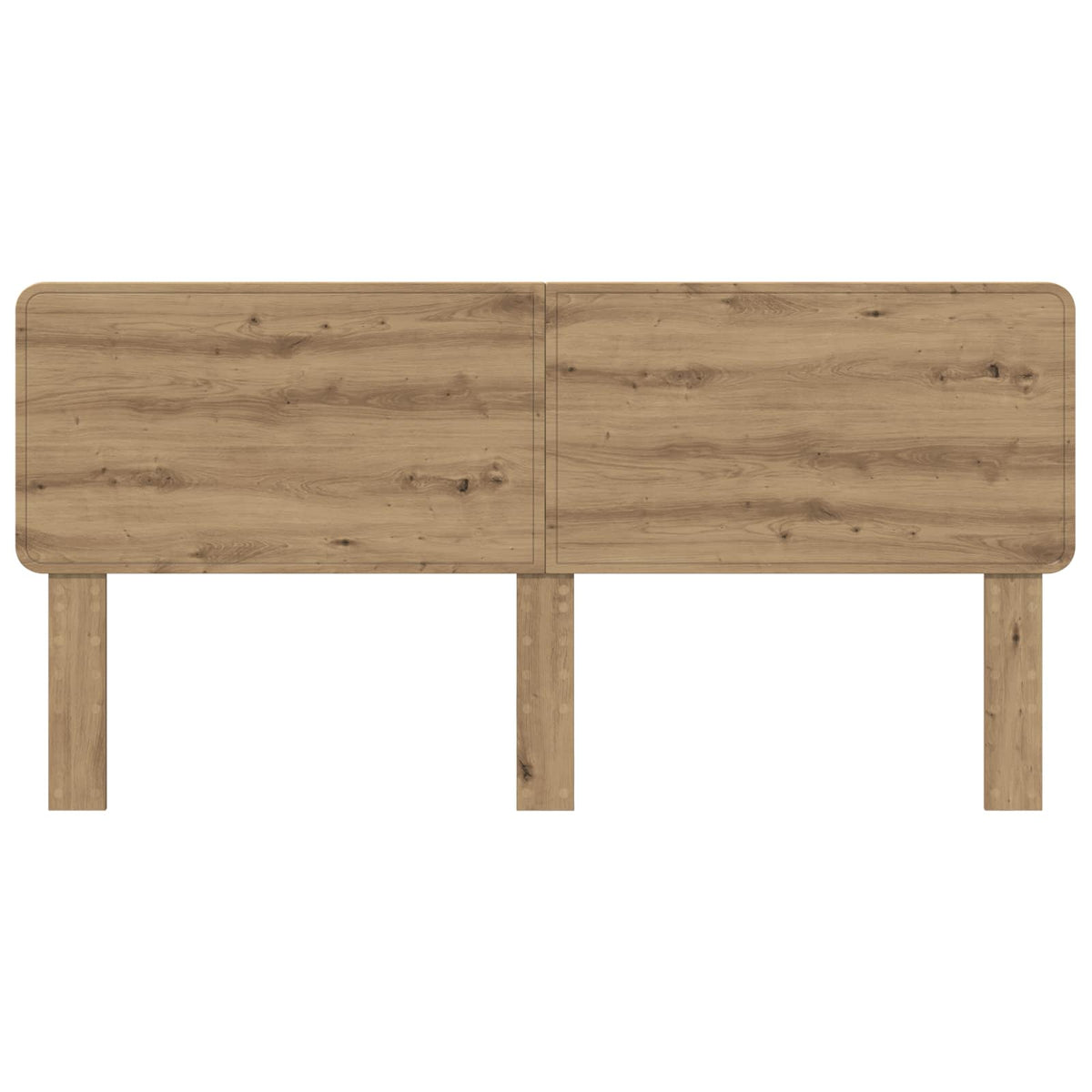 vidaXL Headboard Artisan Oak Engineered wood