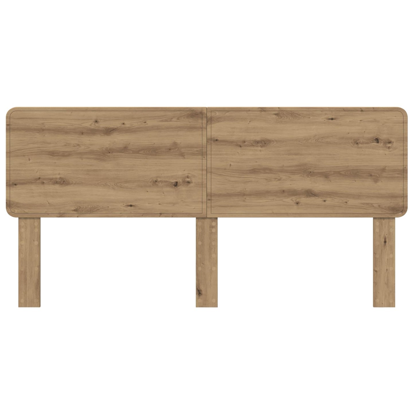 vidaXL Headboard Artisan Oak Engineered wood