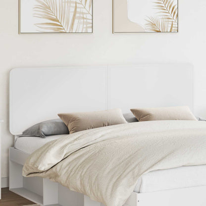 vidaXL Headboard White Engineered wood