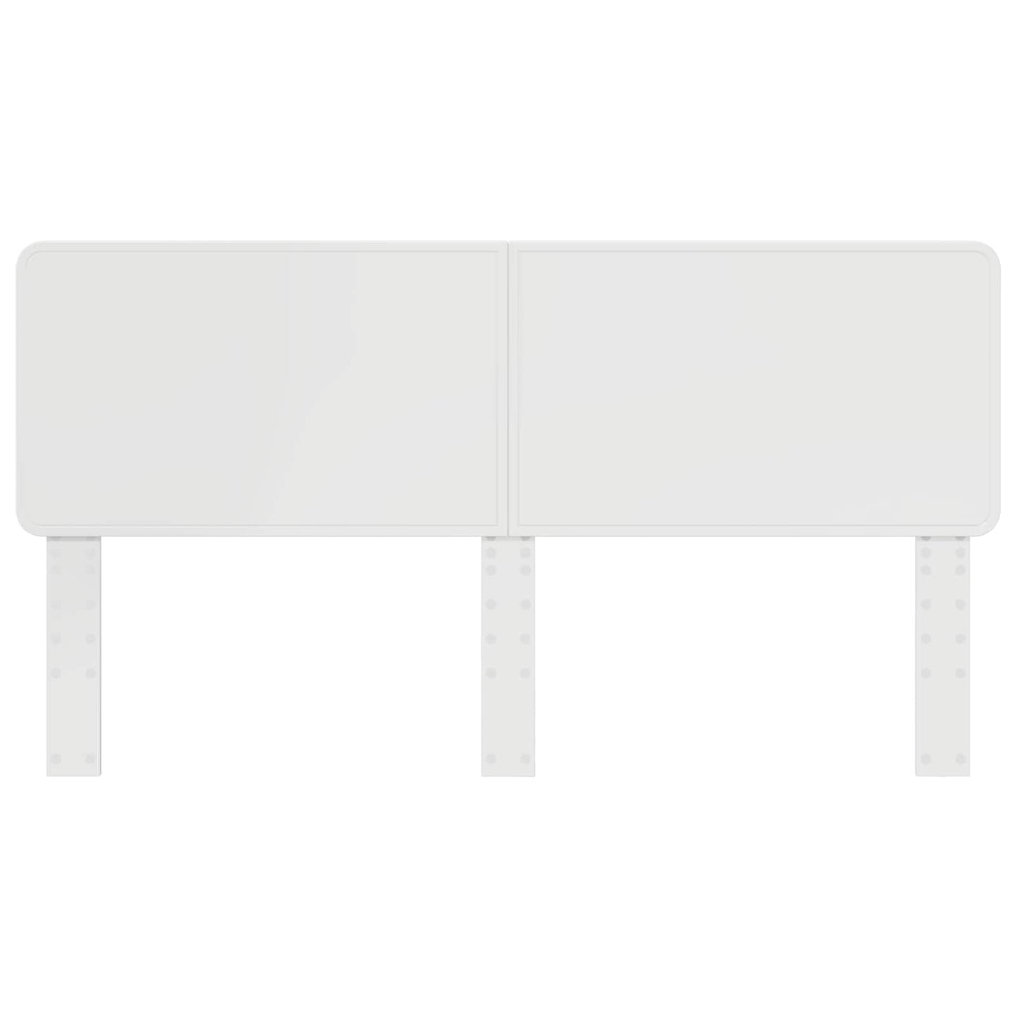 vidaXL Headboard White Engineered wood