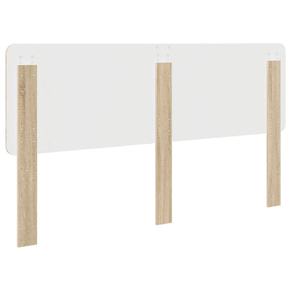 vidaXL Headboard Sonoma Oak Engineered wood
