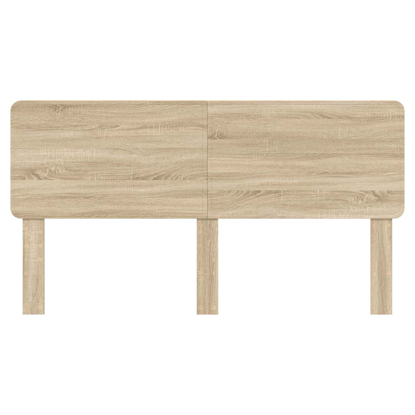 vidaXL Headboard Sonoma Oak Engineered wood