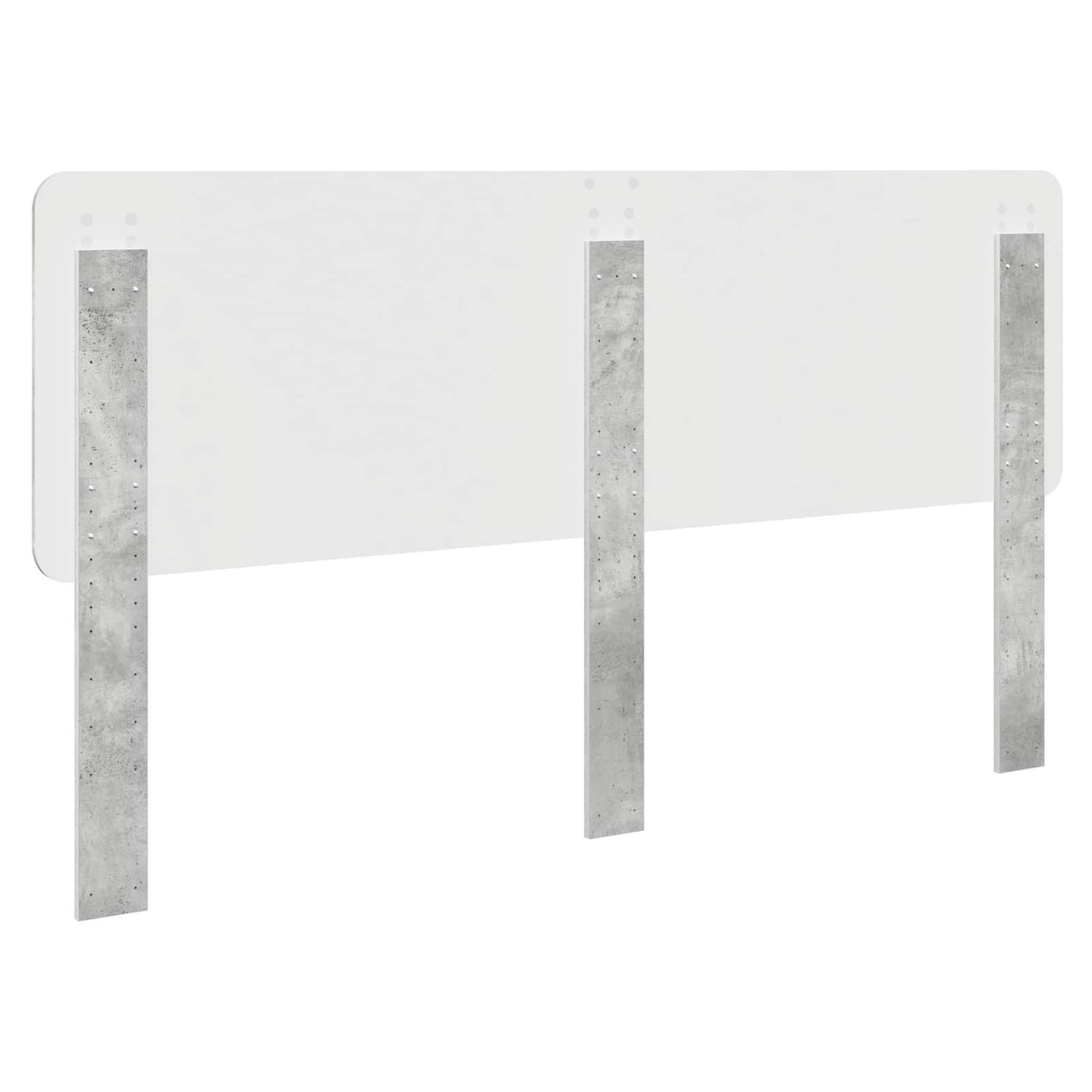 vidaXL Headboard Concrete Grey Engineered wood