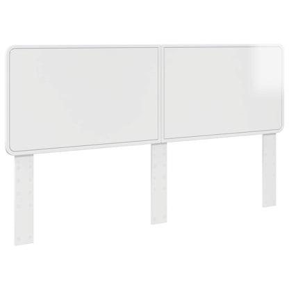 vidaXL Headboard High Gloss White Engineered wood
