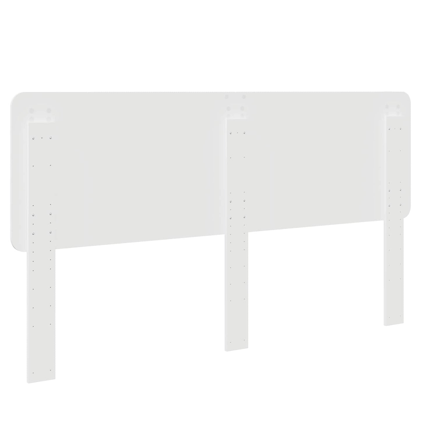 vidaXL Headboard Gloss White Engineered wood