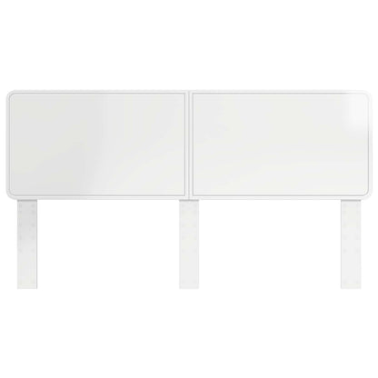 vidaXL Headboard High Gloss White Engineered wood