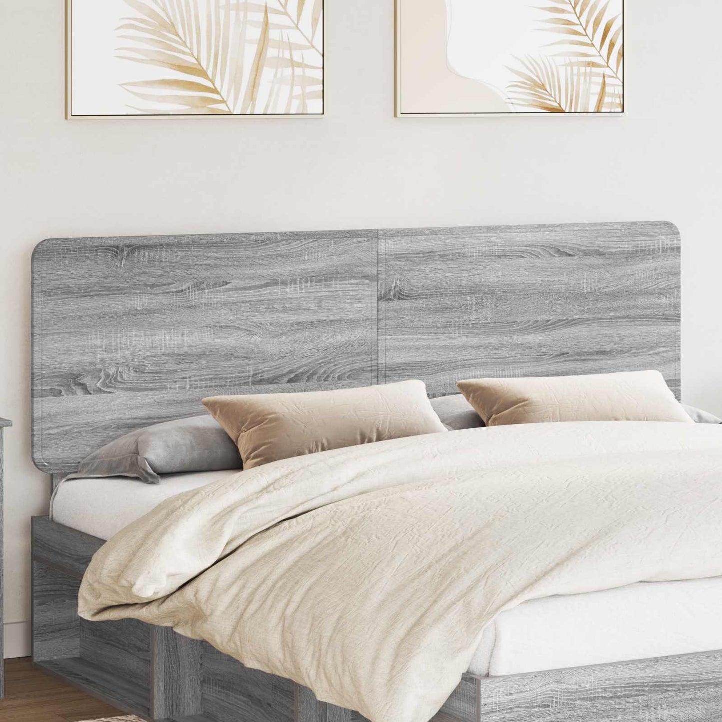 vidaXL Headboard Grey Sonoma Engineered wood