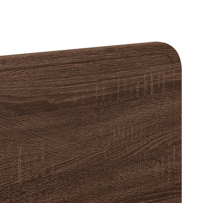 vidaXL Headboard Brown Oak Engineered wood