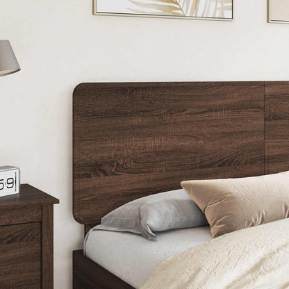 vidaXL Headboard Brown Oak Engineered wood