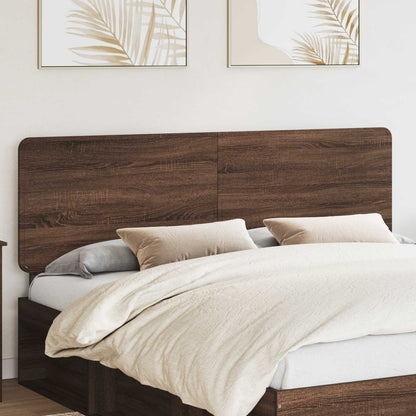 vidaXL Headboard Brown Oak Engineered wood