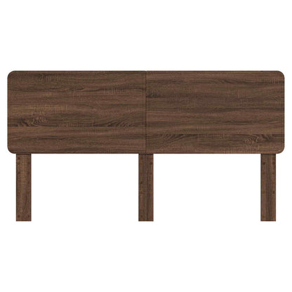 vidaXL Headboard Brown Oak Engineered wood