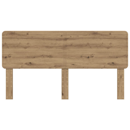 vidaXL Headboard Artisan Oak Engineered wood