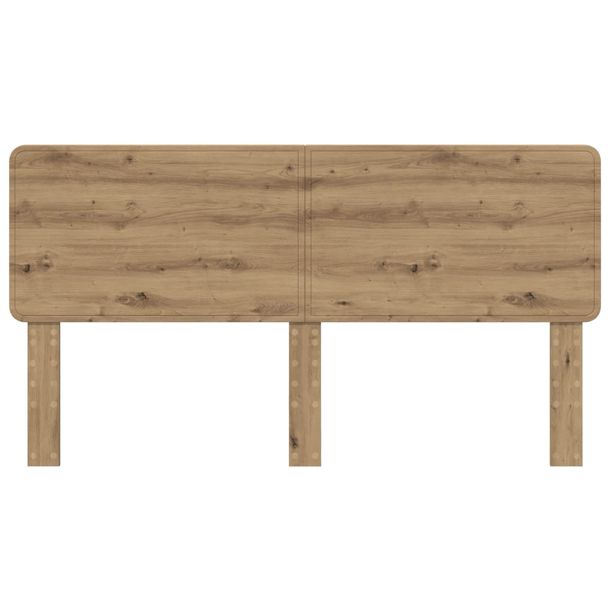 vidaXL Headboard Artisan Oak Engineered wood