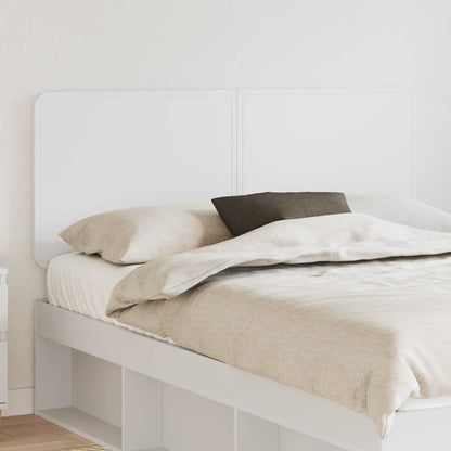 vidaXL Headboard White Engineered wood
