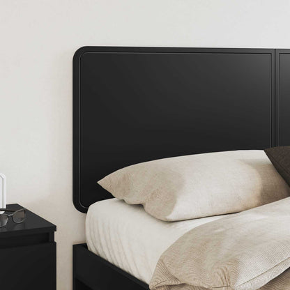 vidaXL Headboard Black Engineered wood