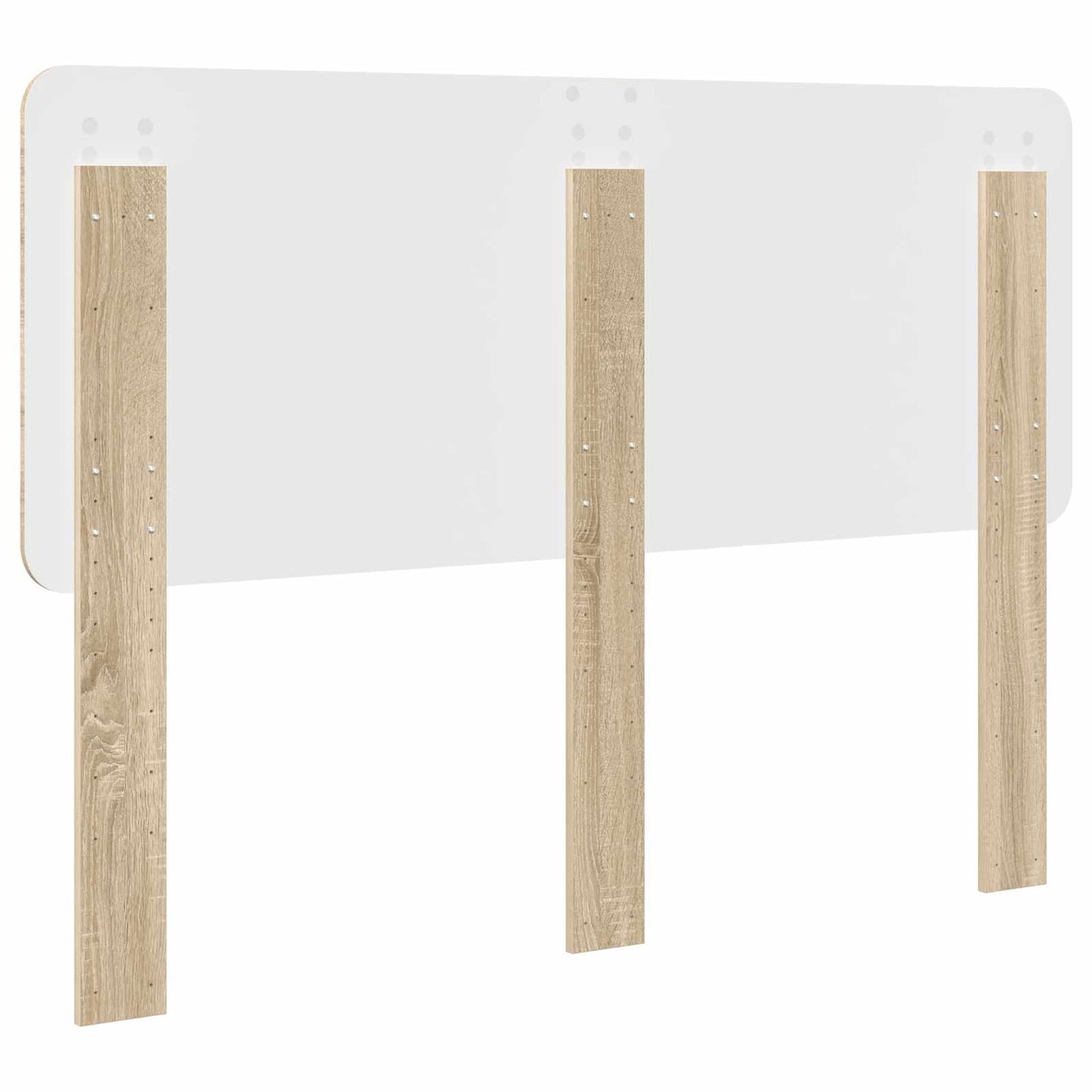 vidaXL Headboard Sonoma Oak Engineered wood