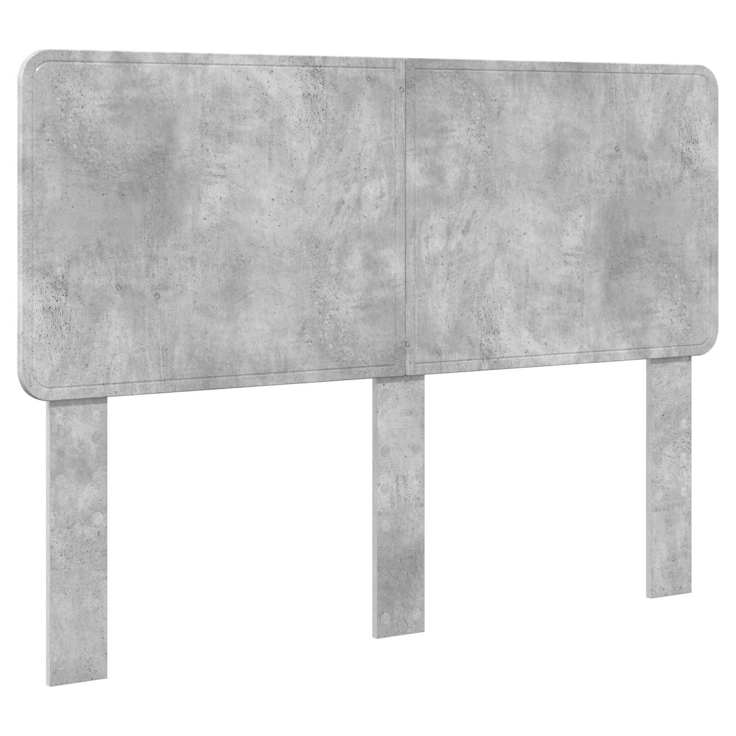 vidaXL Headboard Concrete Grey Engineered wood