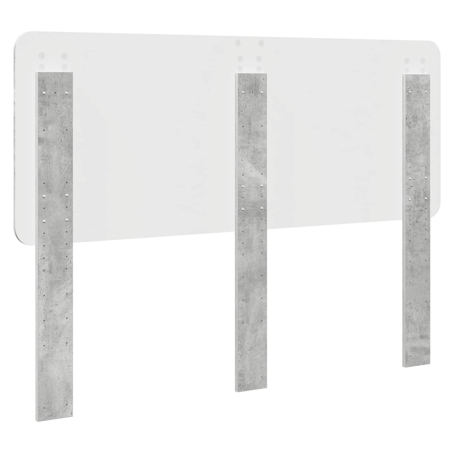 vidaXL Headboard Concrete Grey Engineered wood