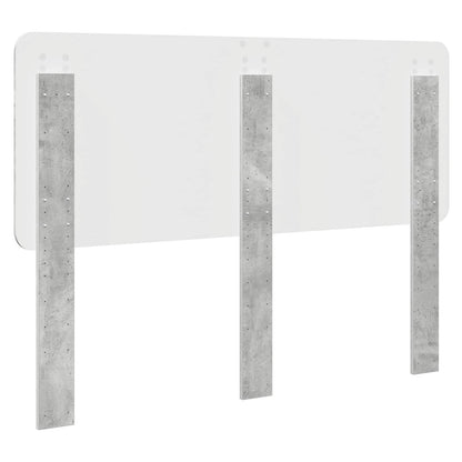 vidaXL Headboard Concrete Grey Engineered wood