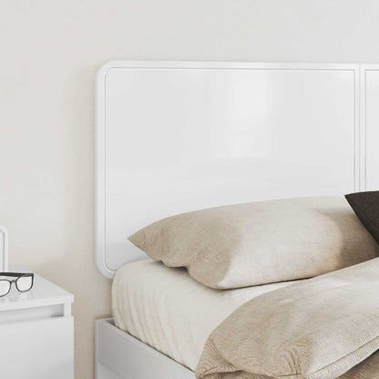 vidaXL Headboard High Gloss White Engineered wood