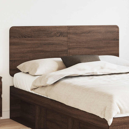 vidaXL Headboard Brown Oak Engineered wood