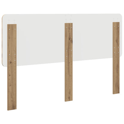 vidaXL Headboard Artisan Oak Engineered wood