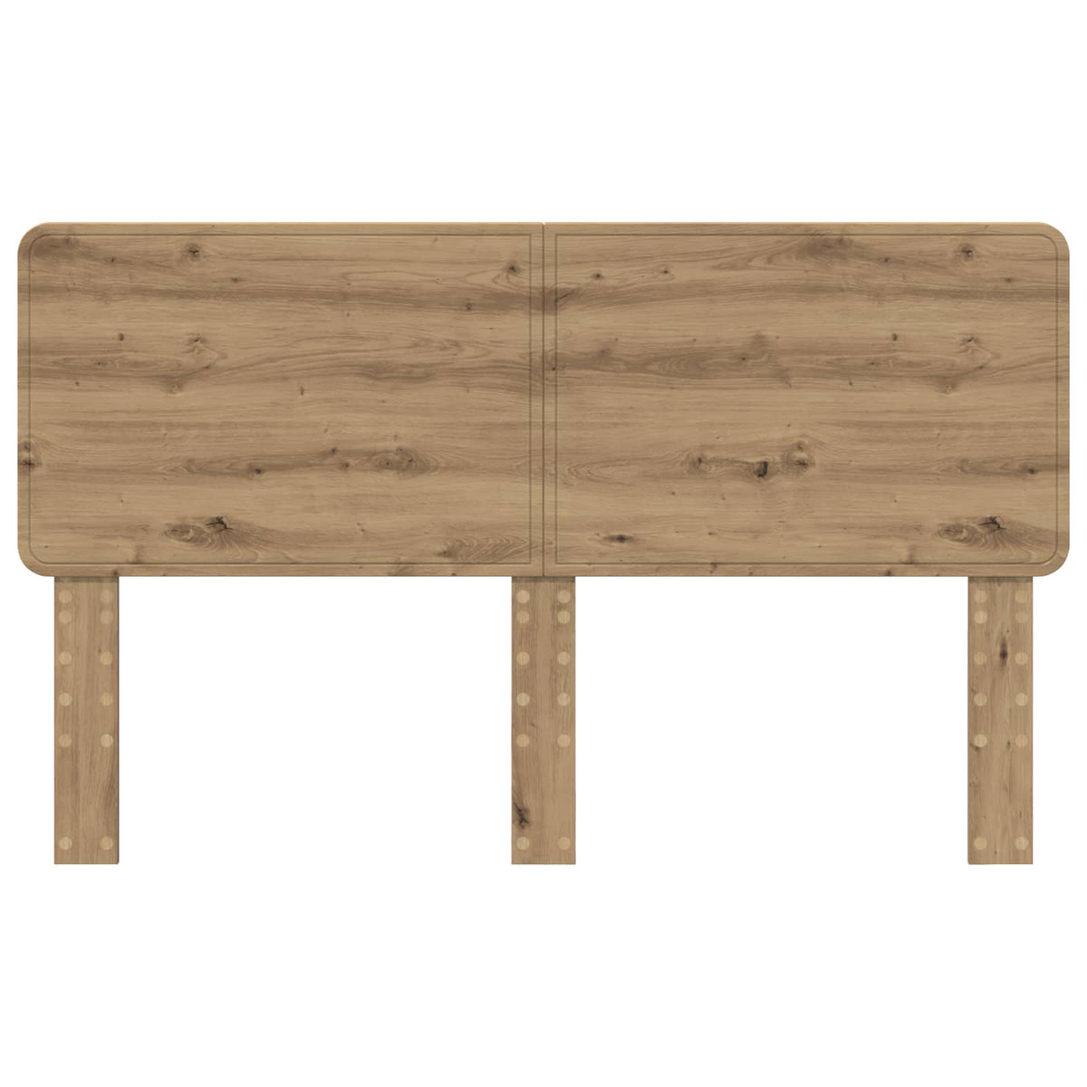 vidaXL Headboard Artisan Oak Engineered wood