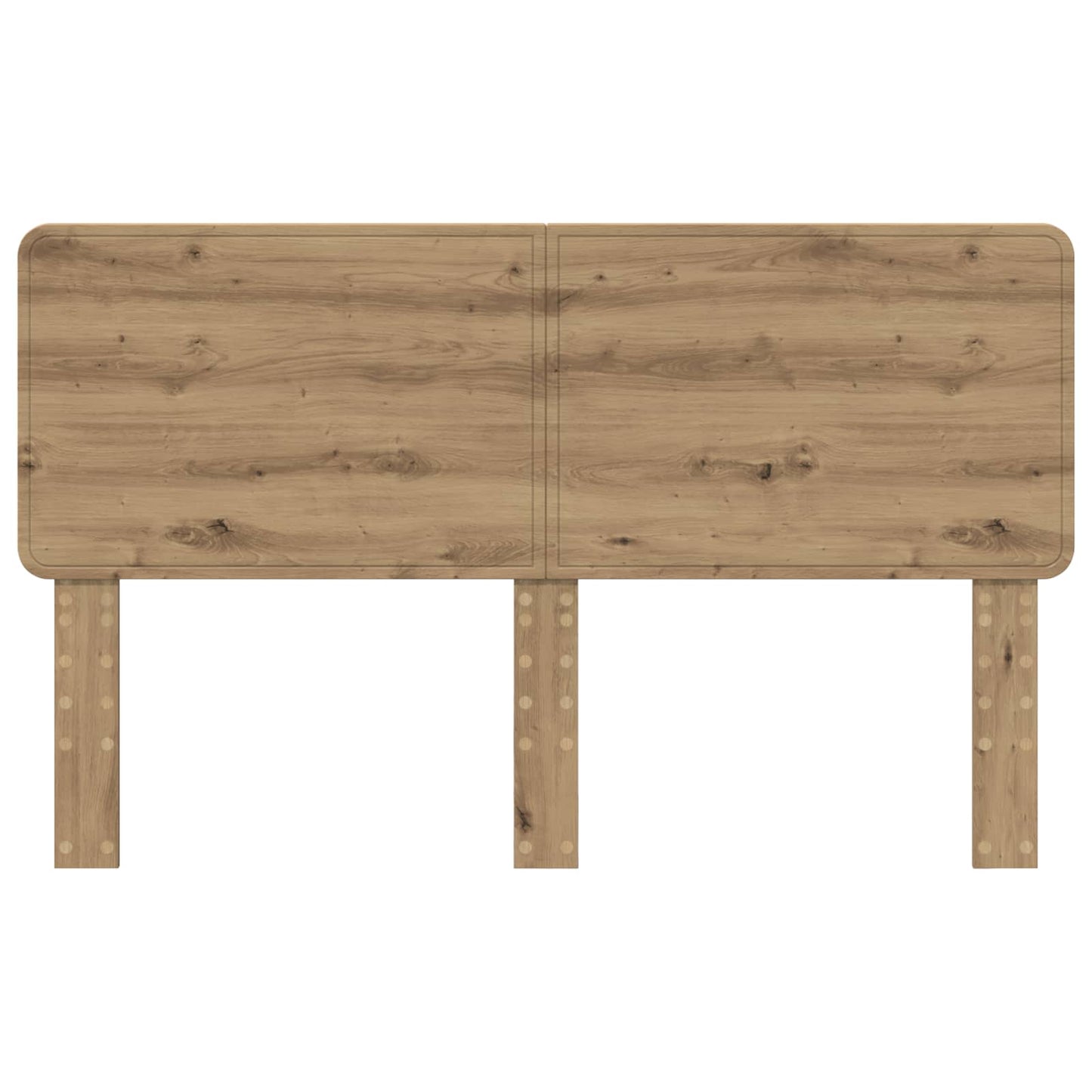 vidaXL Headboard Artisan Oak Engineered wood