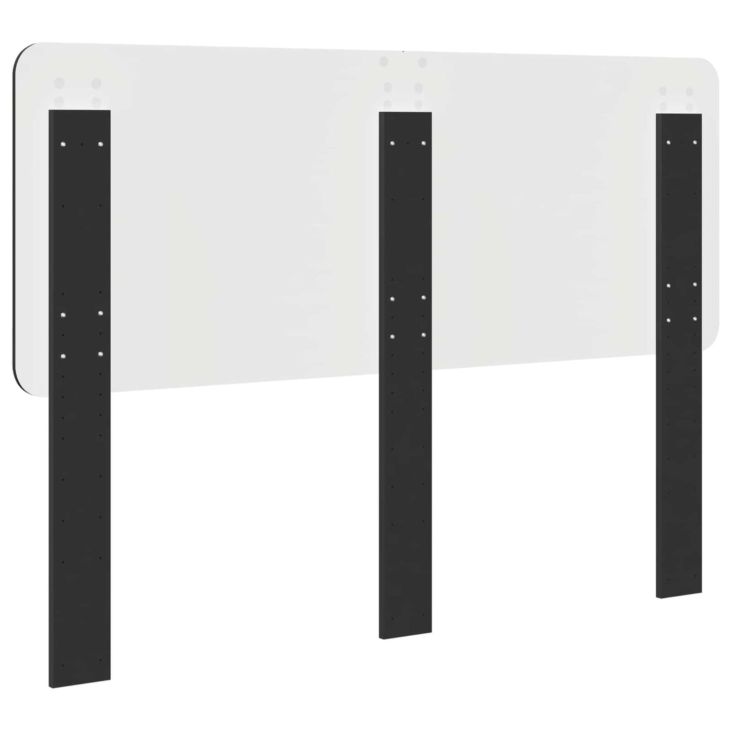 vidaXL Headboard Black Oak Engineered wood