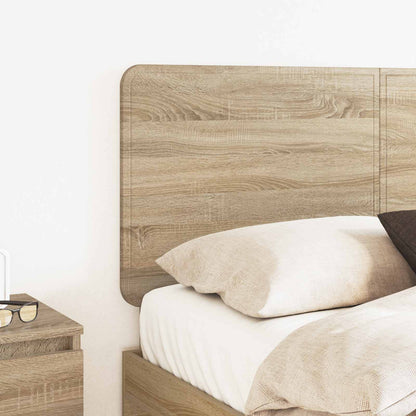 vidaXL Headboard Sonoma Oak Engineered wood