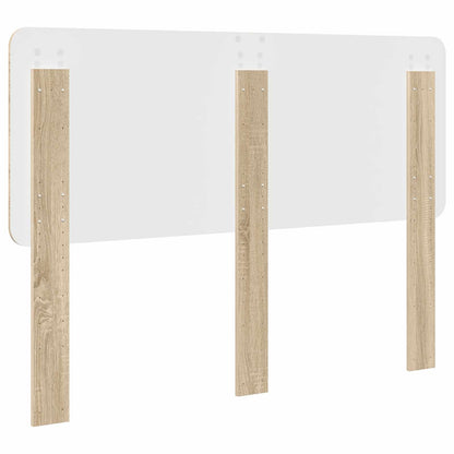 vidaXL Headboard Sonoma Oak Engineered wood