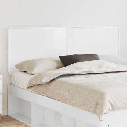 vidaXL Headboard High Gloss White Engineered wood
